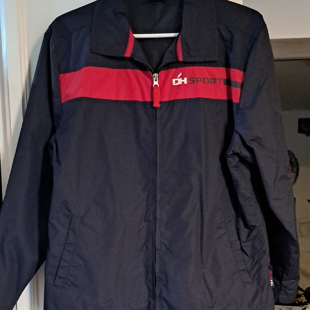 Daniel Hechter Sporty Navy and Red Windbreaker